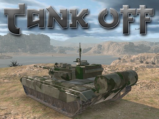 Exciting scene from Tank Off featuring tanks flying and battling