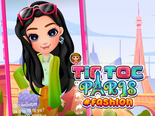 Tictoc Paris Fashion — a girl styling outfits in Paris