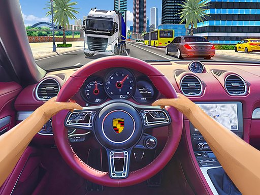 Traffic Jam 3D — colorful cars navigating busy streets