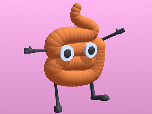 Turd Show gameplay featuring colorful building creations