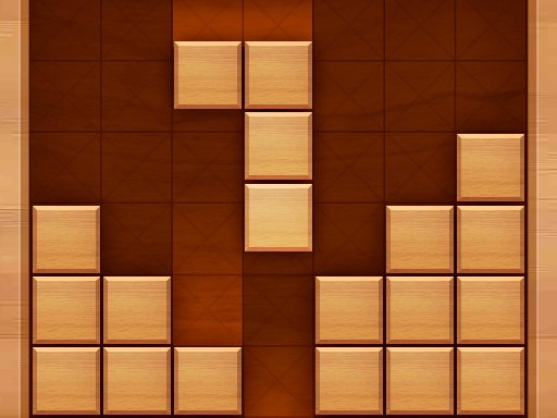 Wood Block Puzzle — colorful wooden blocks on a game board