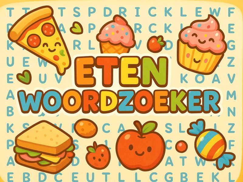 Food Word Search — vibrant screenshot filled with tasty words