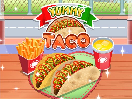 Yummy Taco — colorful screenshot of taco-making fun